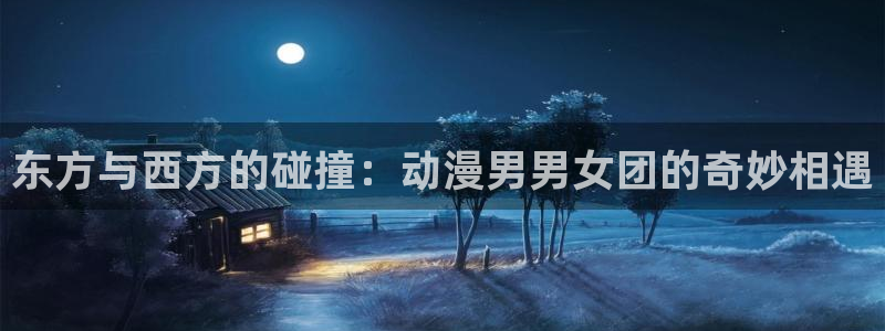 囧次元app正版下载免费：东方与西方的碰撞：动漫男男女团的奇妙相遇